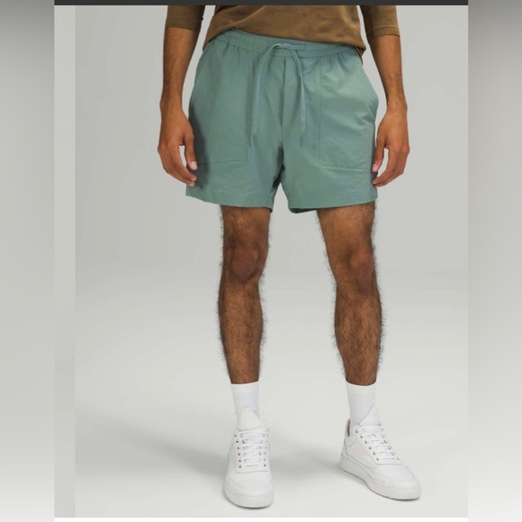 lululemon athletica Other - Lululemon Bowline Short 7.5” inseam Stretch Ripstop Tidewater Teal , Large